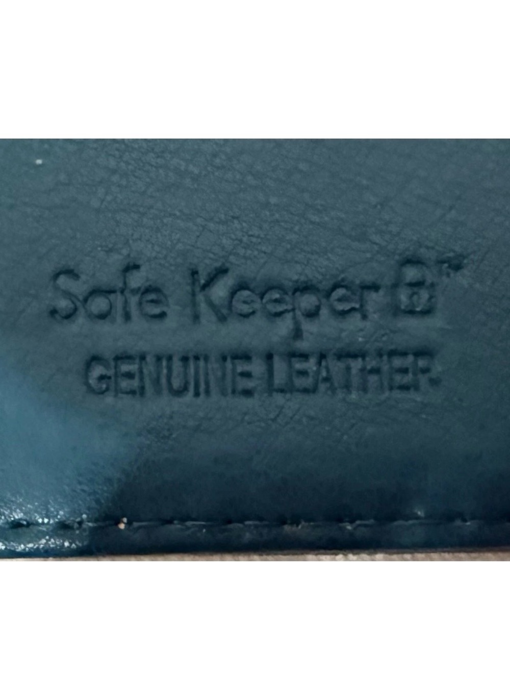Safe Keeper RFID Wallet Teal Quilted Genuine Leather - Picture 2 of 15